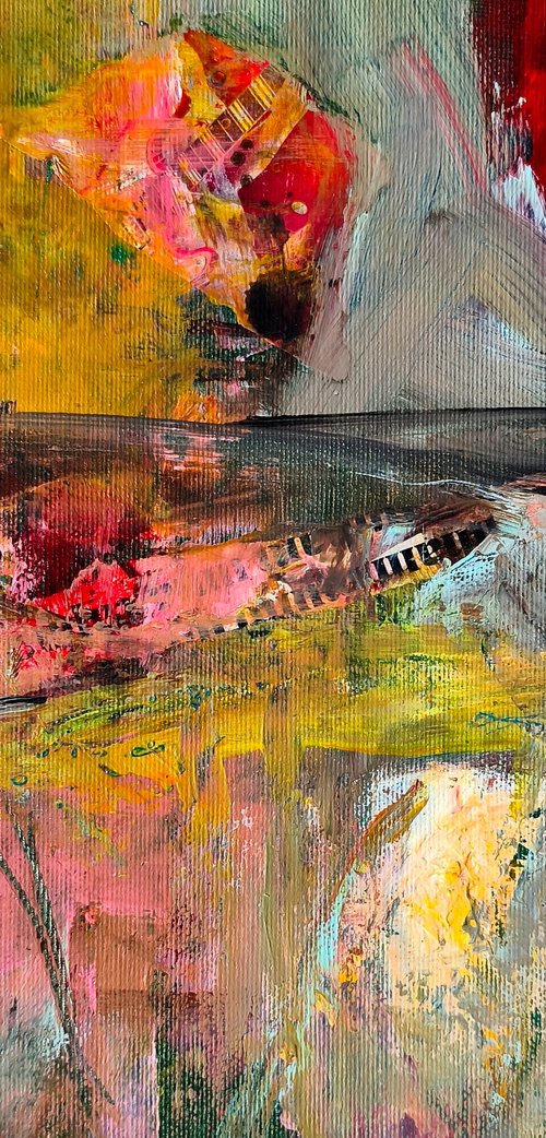 Abstract landscape 14 by Francisco Santos