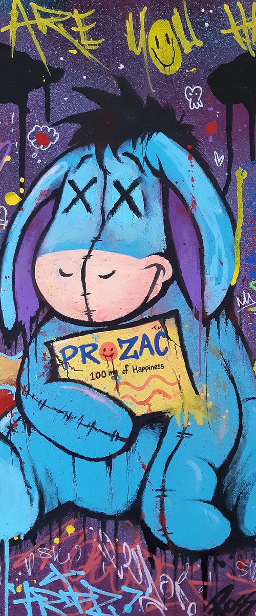 Eeyore on Prozac by Ross Hendrick