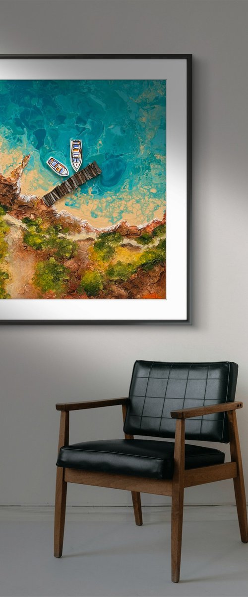Le vieux ponton – Mediterralis® by L'Atelier De Jiel