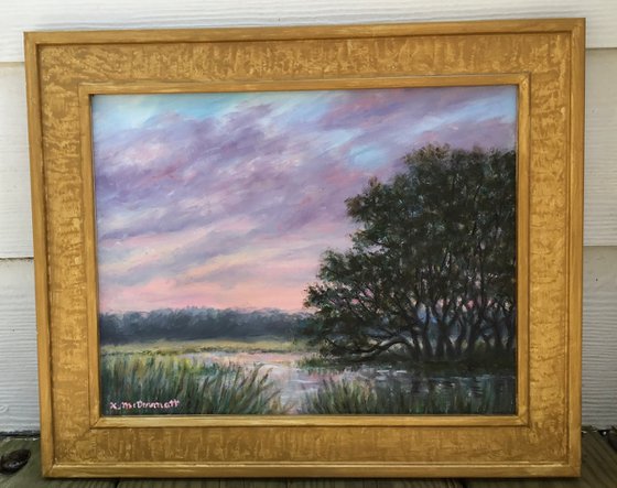 PINKS ON THE MARSH # 2 ©2025