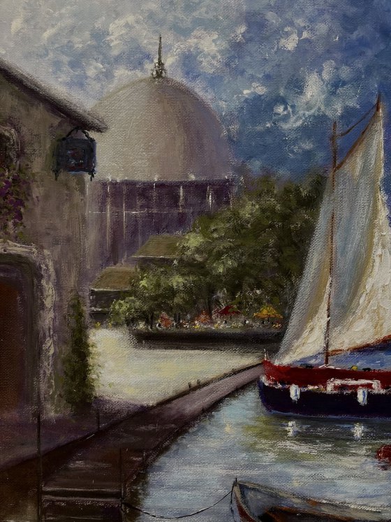 A postcard from Yvoire