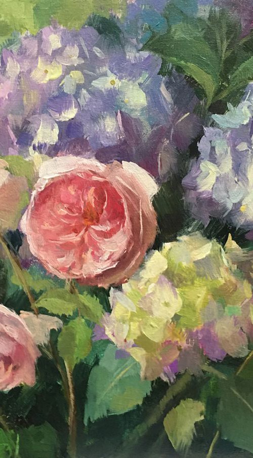 Summer Garden by Ling Strube