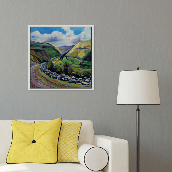 Swaledale from the top footpath