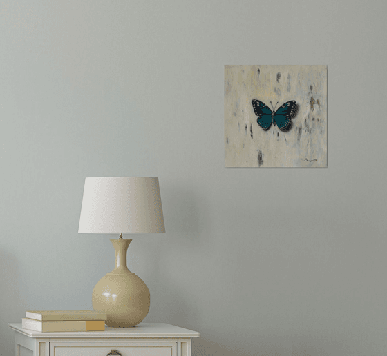 The Teal Butterfly