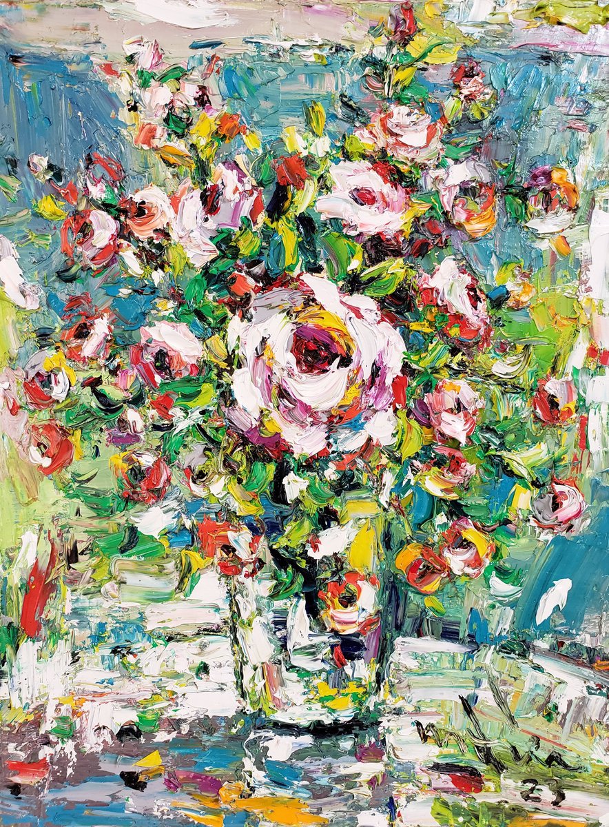 Flowers vase 8 by Duc Tran