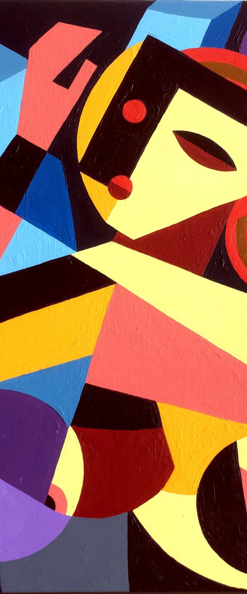 Abstracted Nude by Koola Adams