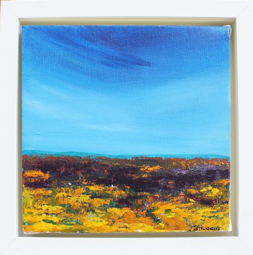 Blue Sky over the Moors by Sue Knight