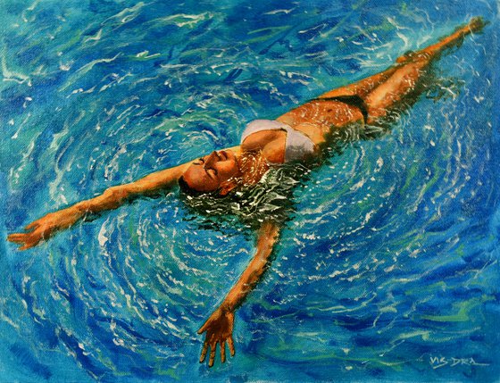 Girl swimming57