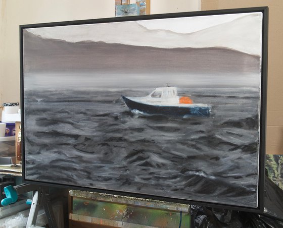 Boat in a Storm (Harris)