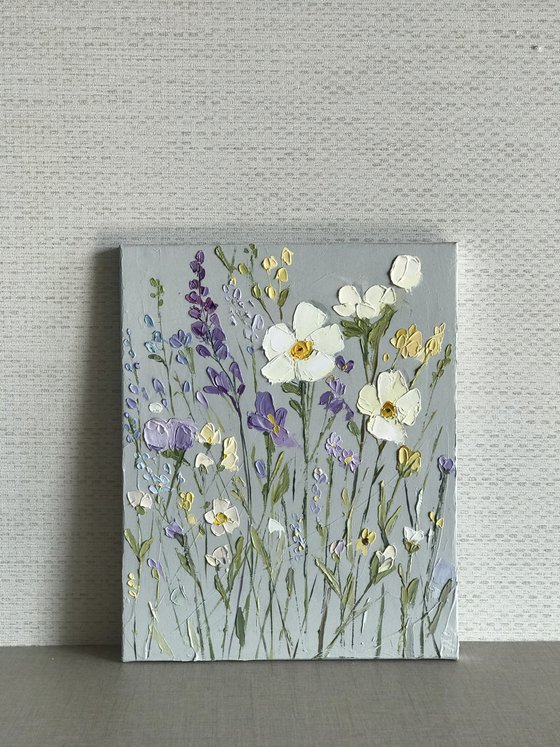 Flowers oil painting  22x28cm