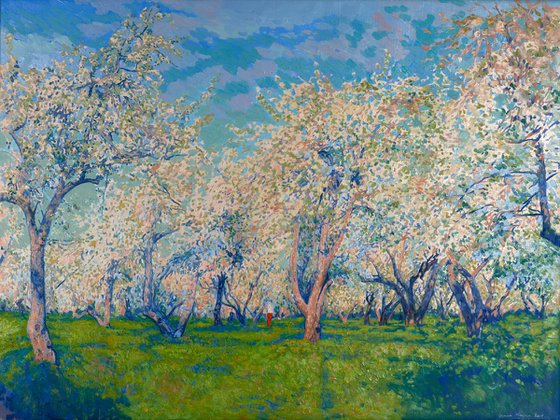 The gardens are in bloom