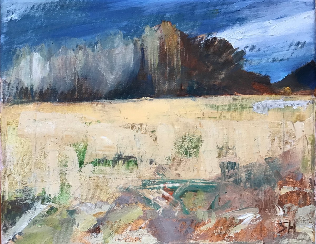Approaching Winter By Sandra Haney, 10 X 8, Artwork For Sale On Artfinder