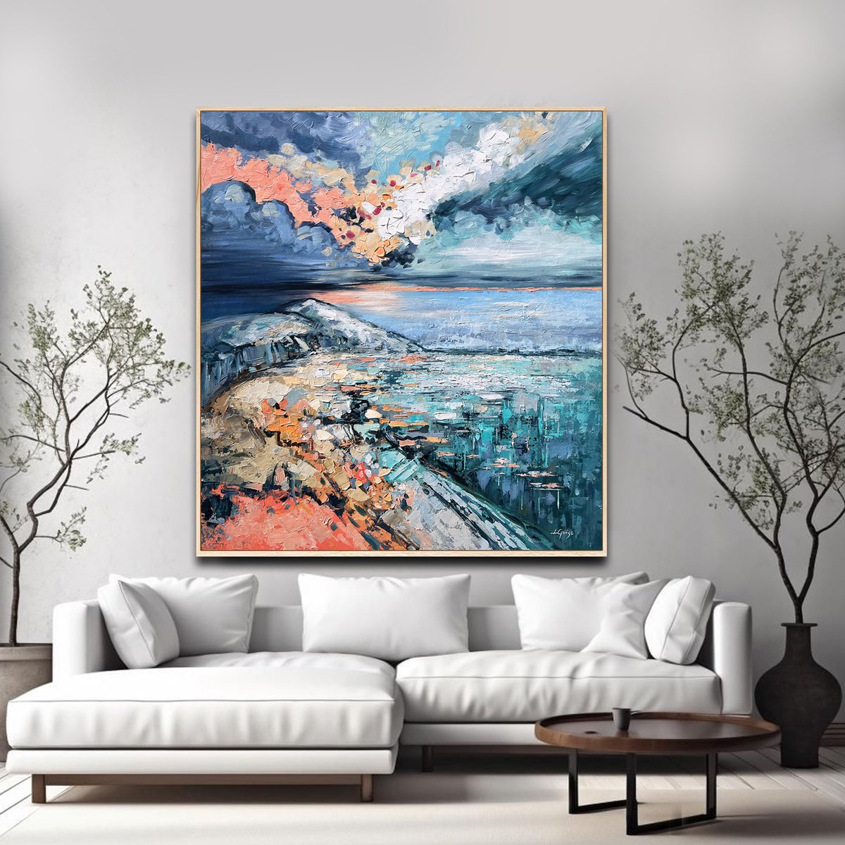  Before The Sunrise By Lana Guise, 37 X 41, Artwork For Sale On Artfinder