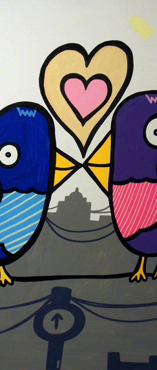 Love Birds by Kev Munday