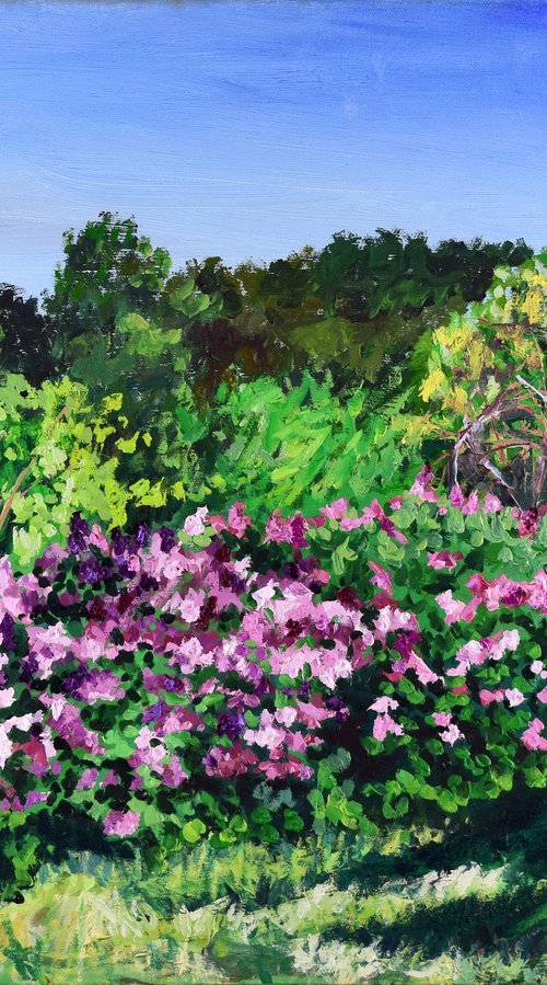 Lilac Hill III by Christina M Plichta