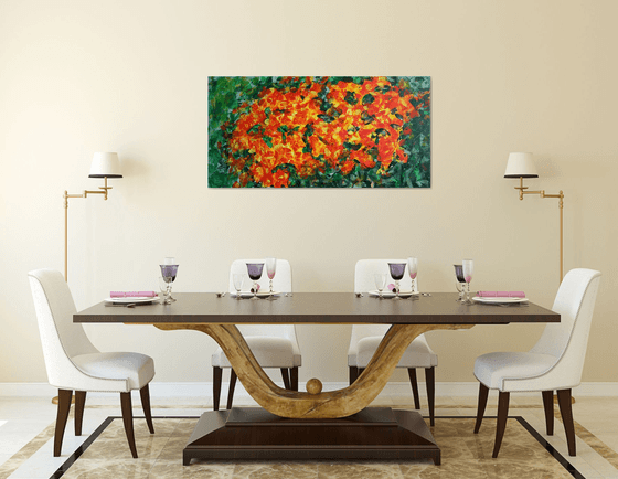 Late Roses in Autumn /  ORIGINAL PAINTING