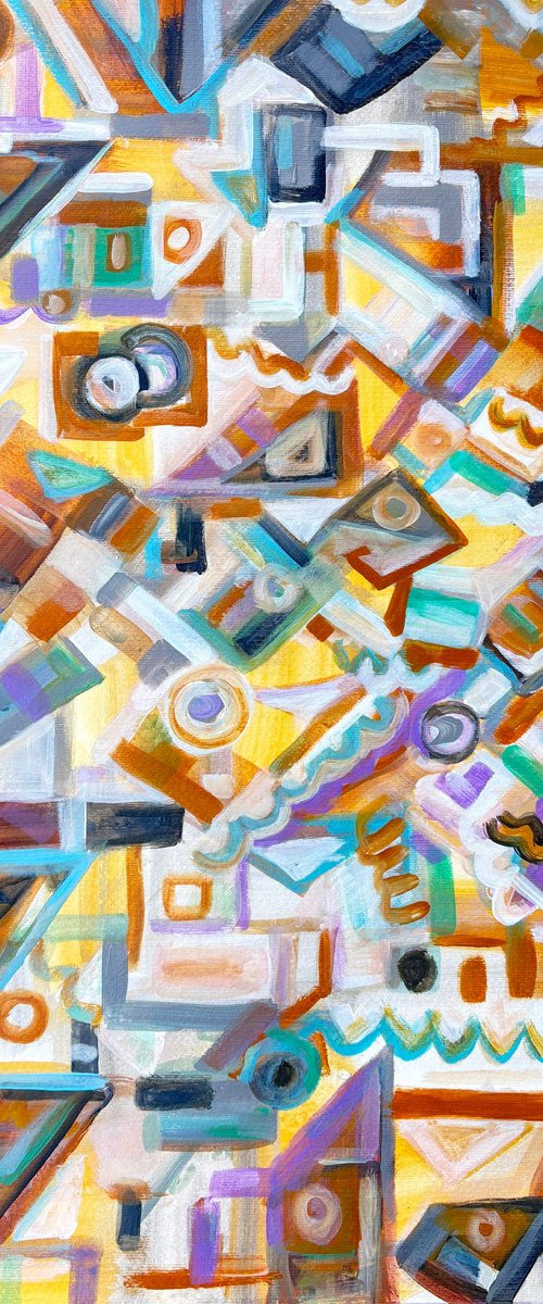 Velvet Geometry by Katia Ricci