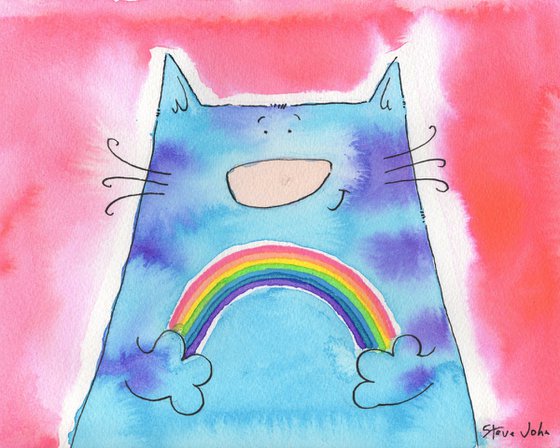 Rainbow Cat 1
