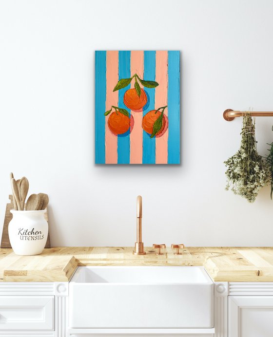 Orange trio