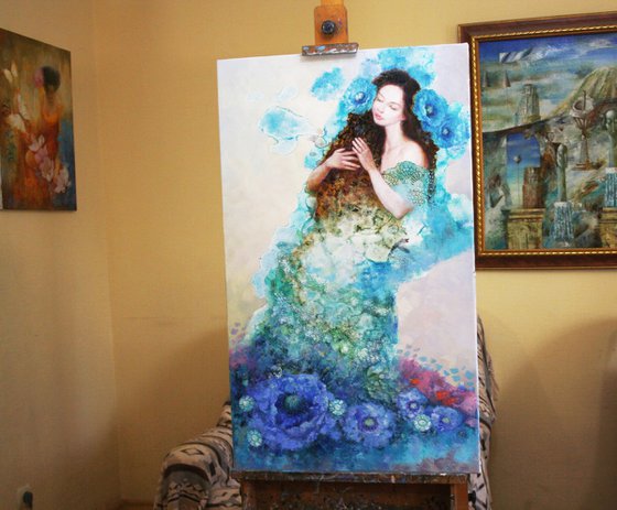 ВОЛШЕБНЫЕ ЦВЕТЫ СИНЕГЛАЗЫЕ Анна Добродий