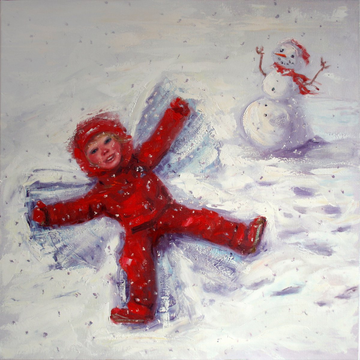 Angel By Salana Art / Svetlana Samovarova, 31 X 31, Artwork For Sale On Artfinder