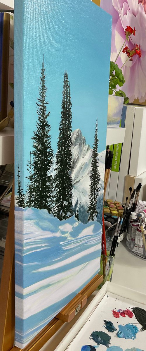 Winter Wonderland. Landscape by Alla Kallass