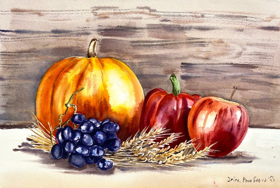 Autumn Harvest Still Life