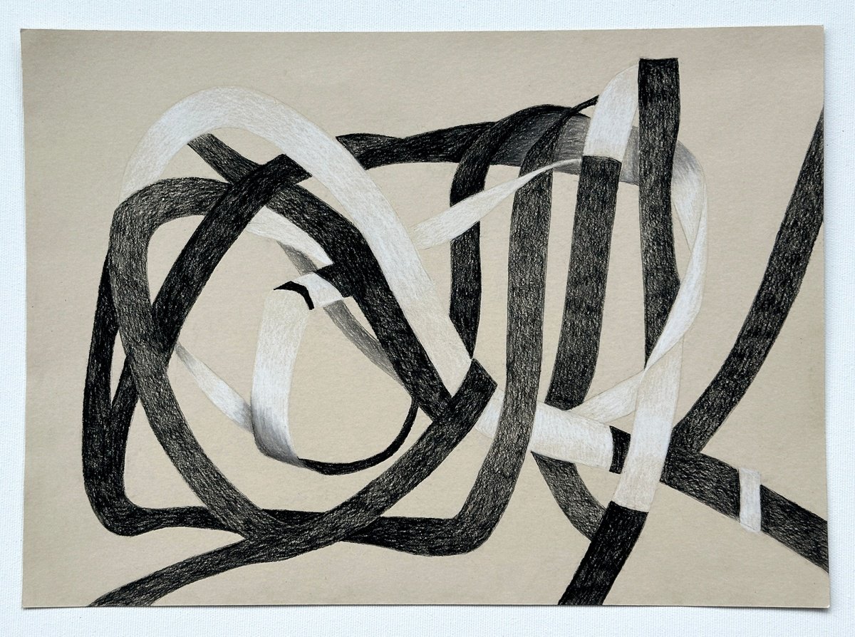 Knotted Abstraction: Waterfall by Amanda Andersen