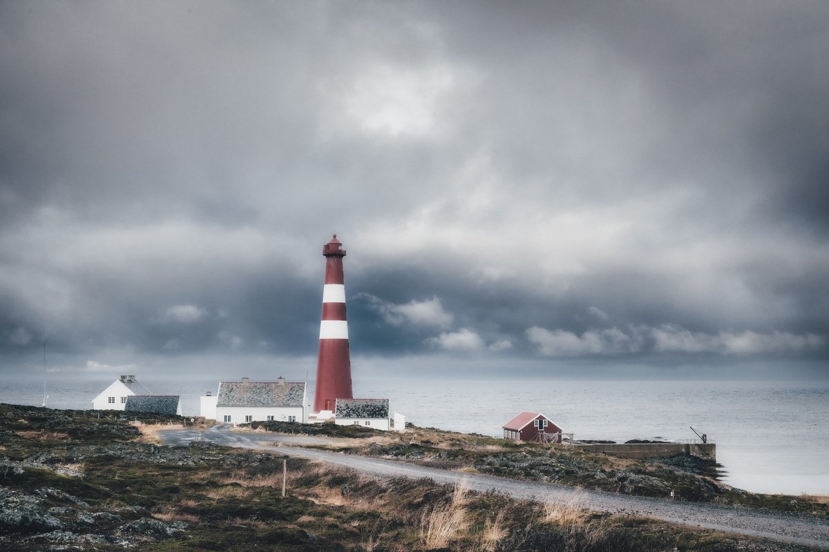 Impressionistic Landscape Photograph By Karim Carella, 33 X 24", Troms Og Finnmark #25, Norway, Original Artwork