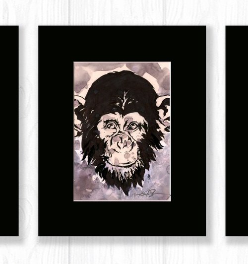 Chimpanzee Collection by Kathy Morton Stanion