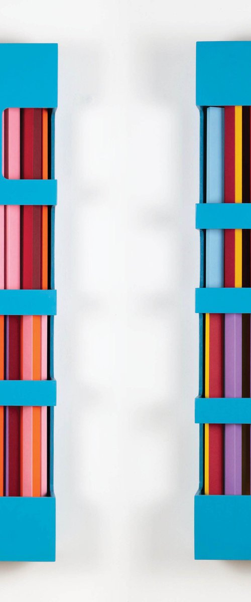Rectangular windows II (diptych) by George Koutsouris