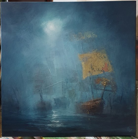 " Harbor of destroyed dreams - Under the Cover of Moonlight "
