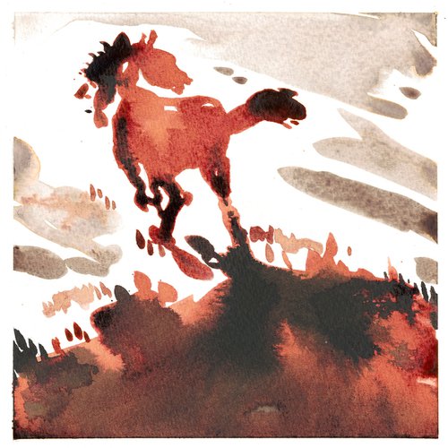 Wild Pastures #15 by Steve Deer