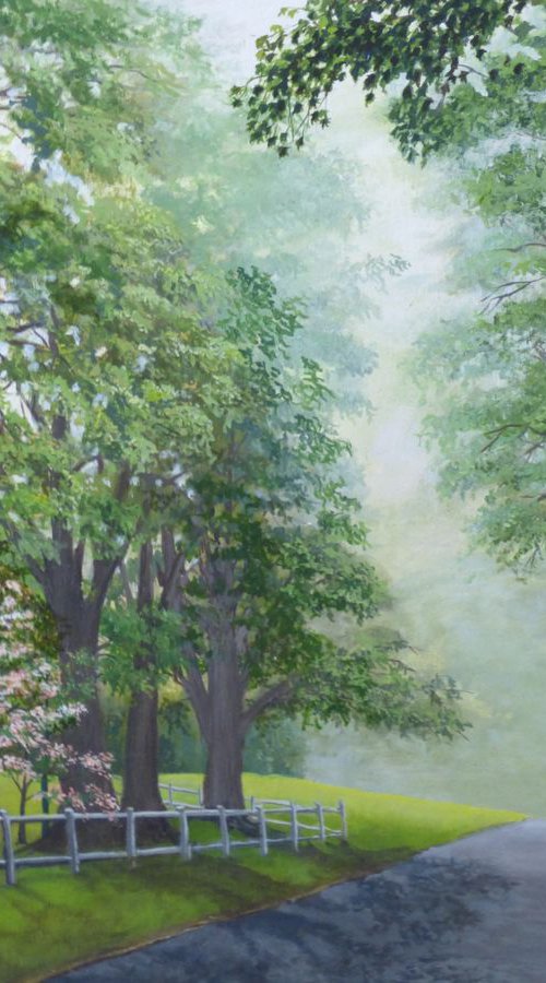 Summer Fog by Gilbert Lessard