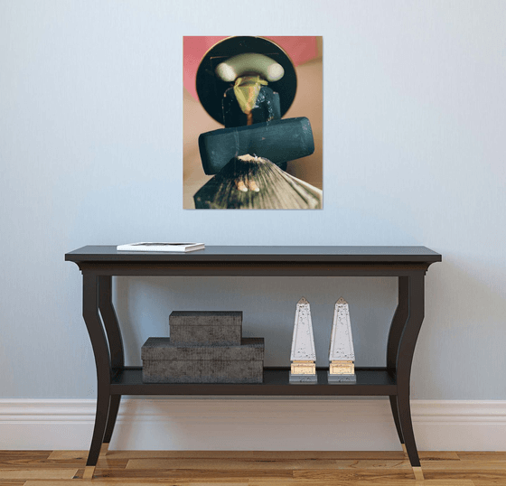 Portrait with two heads