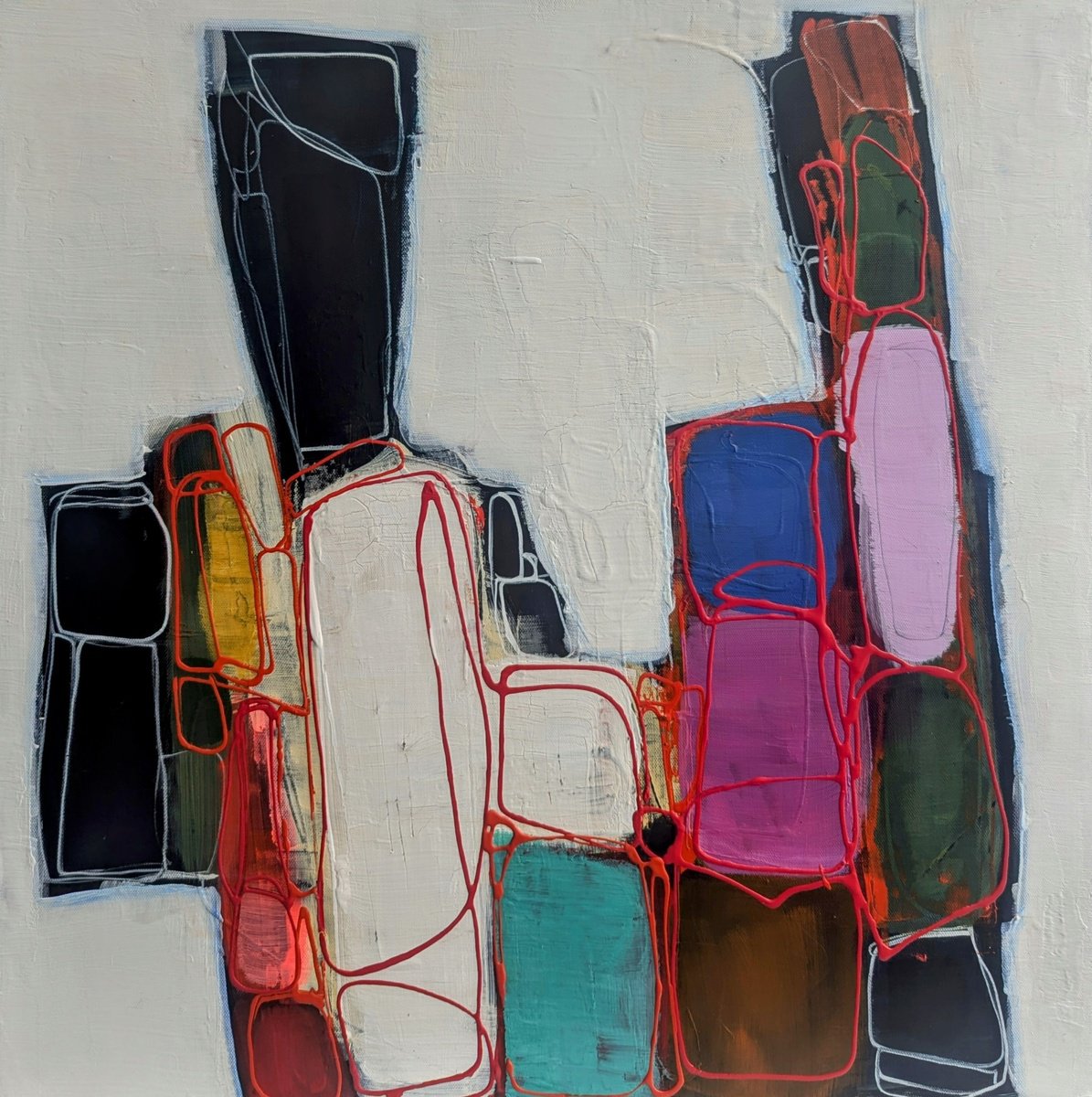  Progress By Pia Jarvinen, 19 X 19, Artwork For Sale On Artfinder