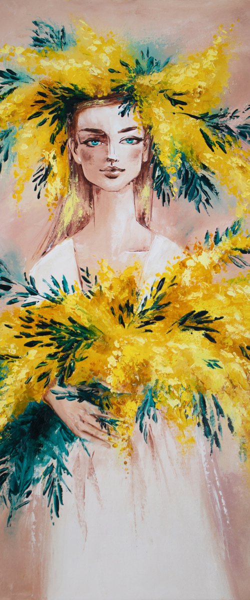 Sunny spring | 50*70 cm by Lada Ziangirova