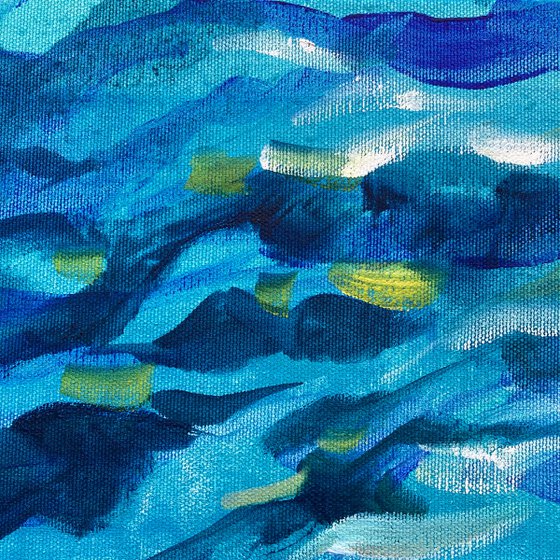 By the Quiet Water - original oil painting