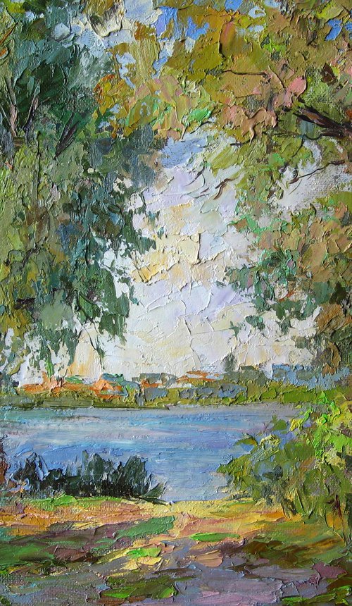 On the shore by Boris Serdyuk