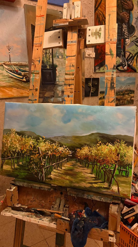 Autumn Vineyards of Ghianti