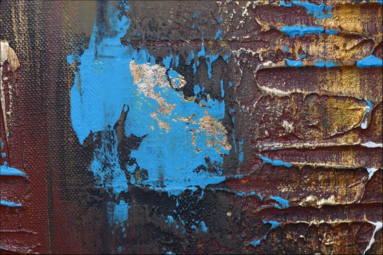 Quiet Understanding  - Abstract Art - Acrylic Painting - Canvas Art -  Abstract Painting - Industrial Art