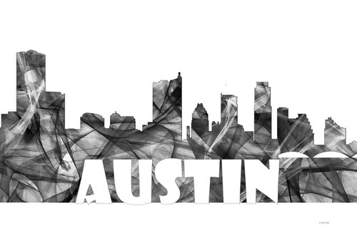 Austin Skyline BG2 by Marlene Watson