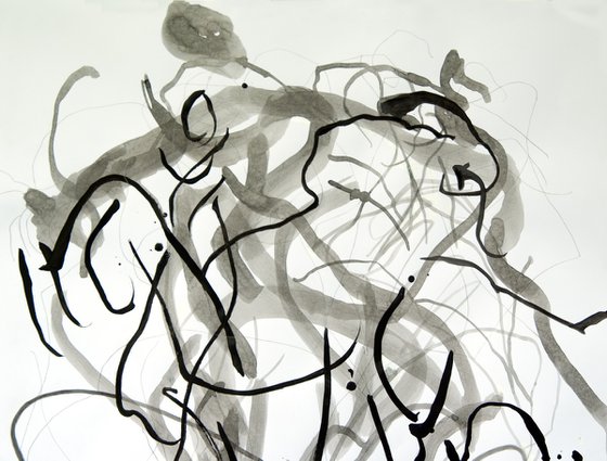 Ink Brush Drawing 14