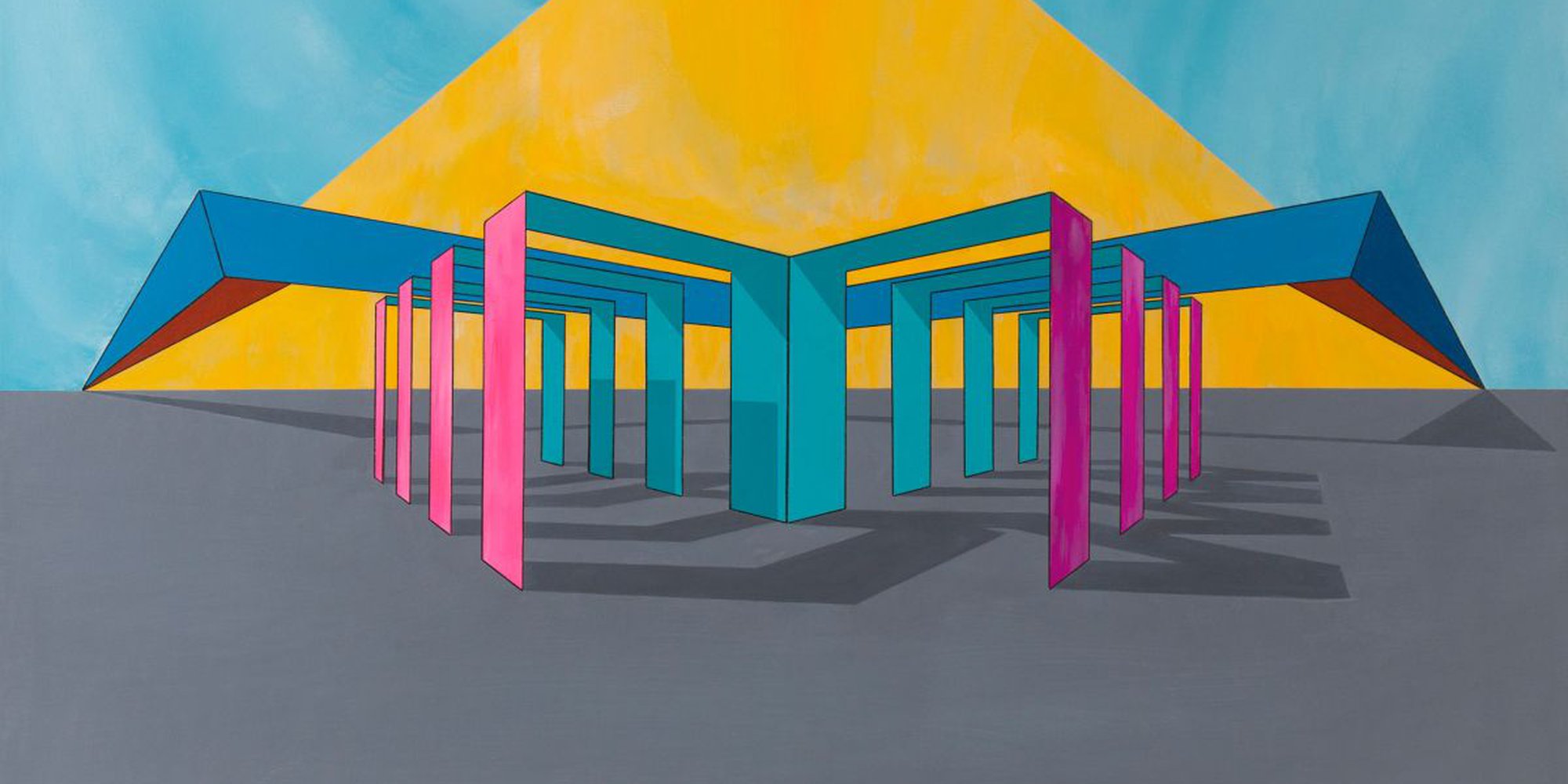 Art of the Day: "The Gates Of The Unconscious 1" by Lili A Phelouzat
