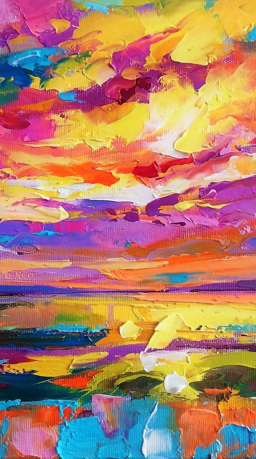 Abstract  seascape 01 by Andrej  Ostapchuk