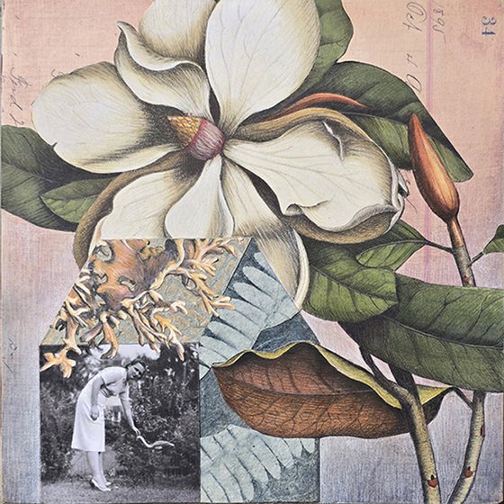 Magnolia Floating Flamingo