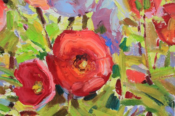 "Bright colors of summer"