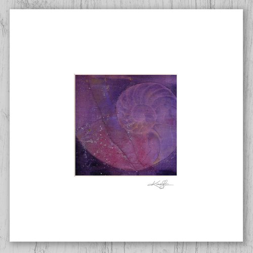 Mystic Shell 1 - Abstract Painting by Kathy Morton Stanion by Kathy Morton Stanion