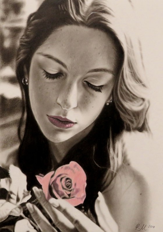 La rosa.