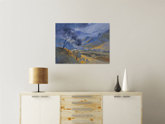 Autumn Village Valley